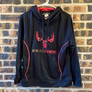 Realtree Cottonwood Canyon hoodie, pink camo deer, Women’s M